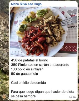 Plato completo - comida real H+FAC