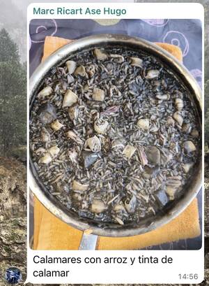 Arroz negro - comida real H+FAC